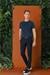 Slim Fit Yan Cep Esnek Pamuk Casuel Lacivert Pantolon P 1147