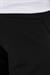 Slim Fit Yan Cepli Dokulu Esnek Casuel Siyah Pantolon P 1139