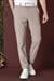 Slim Fit Yan Cepli Dokulu Esnek Casuel Bej Pantolon P 1139