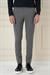Slim Fit Yan Cepli Düz Esnek Casuel Füme Pantolon P 1144