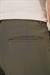 Slim Fit Yan Cepli Düz Esnek Casuel Haki Pantolon P 1144