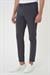 Slim Fit Yan Cepli Düz Esnek Casuel Koyu Füme Pantolon P 1144