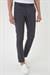 Slim Fit Yan Cepli Düz Esnek Casuel Koyu Füme Pantolon P 1144