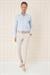 Slim Fit Yan Cepli Düz Esnek Casuel Kum Pantolon P 1144