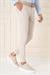 Slim Fit Yan Cepli Düz Esnek Casuel Kum Pantolon P 1144