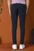 Slim Fit Yan Cepli Düz Esnek Casuel Lacivert Pantolon P 1144