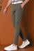 Slim Fit Yan Cepli Düz Esnek Casuel Nefti Pantolon P 1144