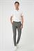 Slim Fit Yan Cepli Düz Esnek Casuel Su Yeşili Pantolon P 1144