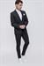 STK 008 Slim Fit Siyah Klasik Takım Elbise