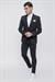 STK 008 Slim Fit Siyah Klasik Takım Elbise