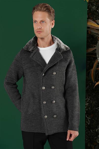02 Slim Fit Antrasit Spor Kaban