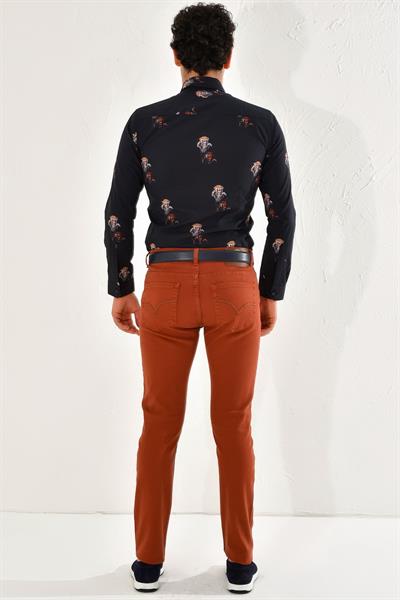 048 Slim Fit Kiremit Spor Pantolon