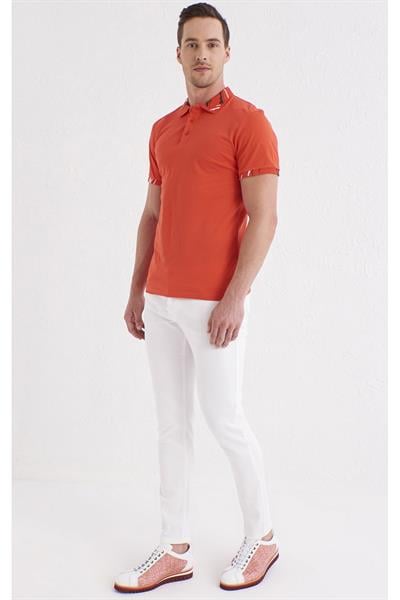 064 Slim Fit Beyaz Jean Pantolon