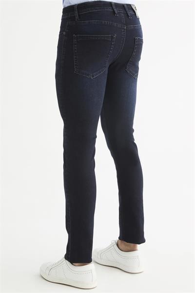 068 Slim Fit İndigo Jean Pantolon