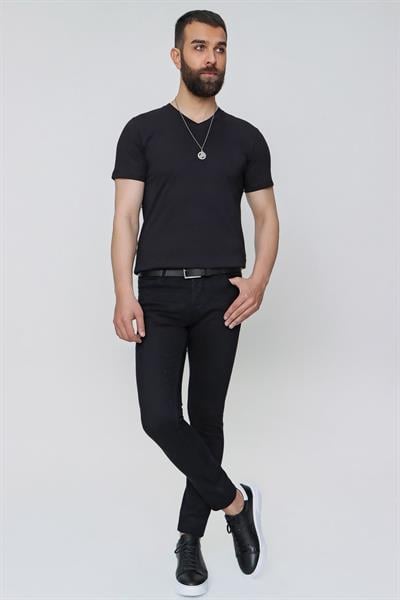082 Siyah Jean Pantolon