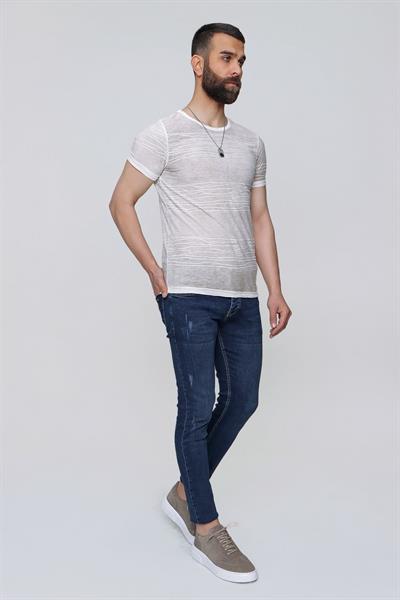 091 Koyu Mavi Jean Pantolon