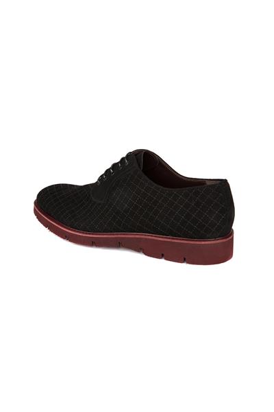 3675-1 Siyah Klasik Ayakkabı