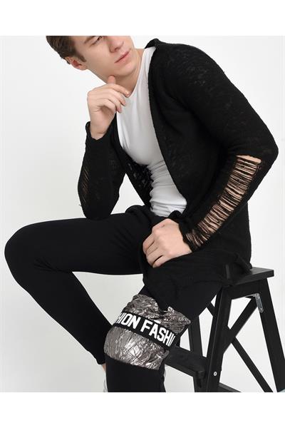 ATC 006 Slim Fit Siyah Triko