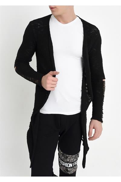 ATC 006 Slim Fit Siyah Triko