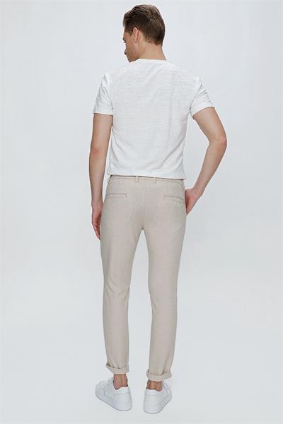 ATP 032 Slim Fit Bej Spor Pantolon