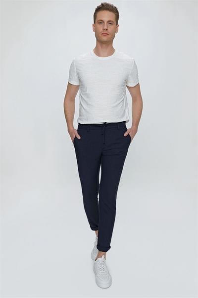 ATP 032 Slim Fit Lacivert Spor Pantolon