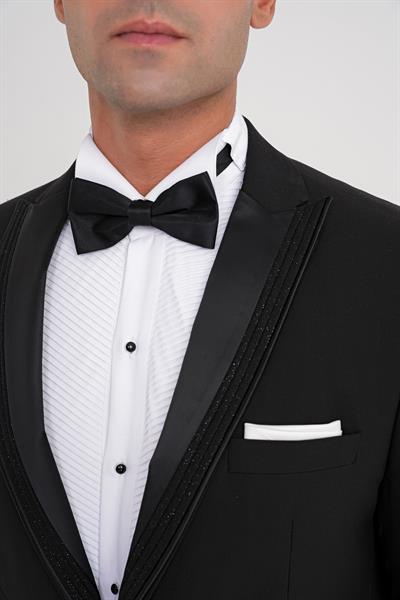 BLACK 084 TAKIM Slim SİYAH