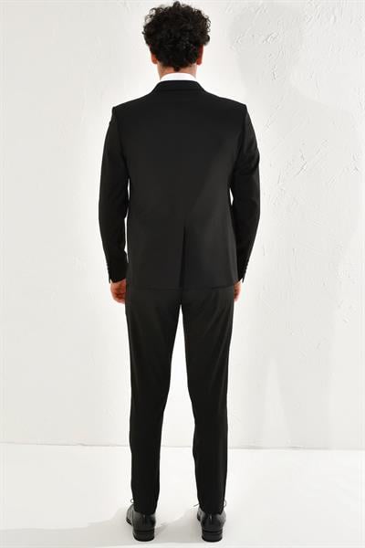 C 564 Slim Fit Siyah Klasik Ceket