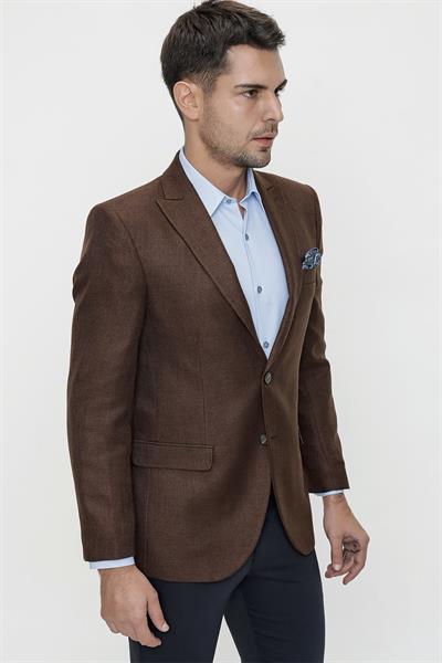 C 598 Slim Fit Tarçın Spor Ceket