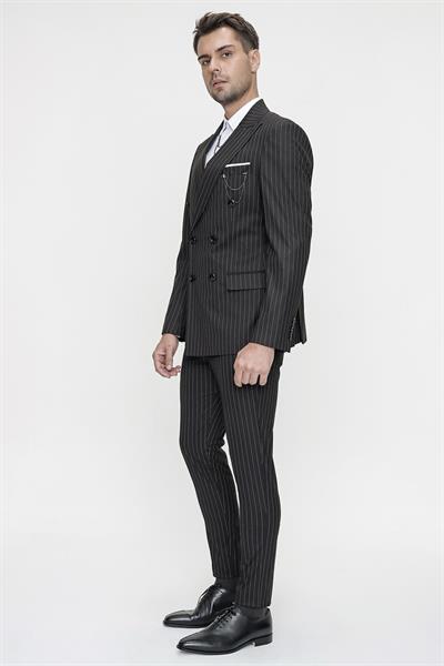 C 602 Slim Fit Siyah Spor Ceket