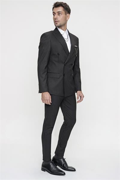 C 602 Slim Fit Siyah Spor Ceket