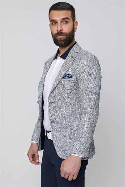 C 610 Slim Fit Lacivert Spor Ceket