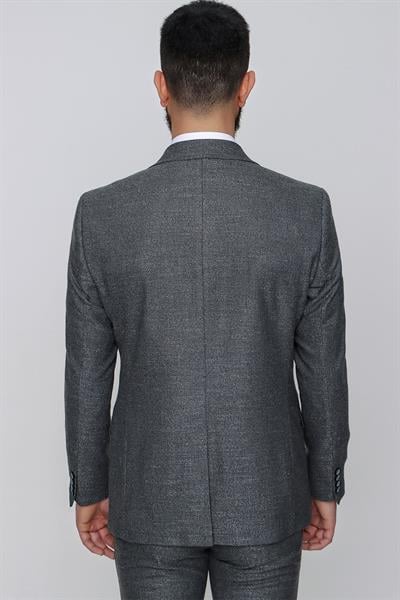 C 614 Slim Fit Siyah Spor Ceket