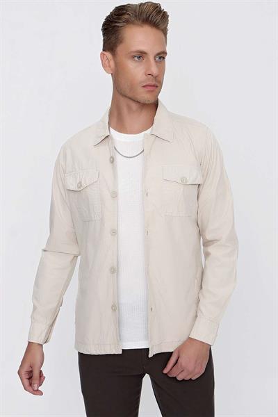 C 618 Slim Fit Taş Spor Ceket