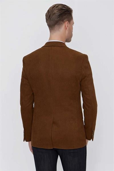 C 626 Slim Fit Taba Spor Ceket