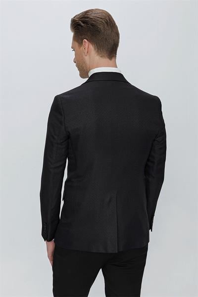 C 629 Slim Fit Siyah Spor Ceket