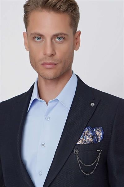 C 630 Slim Fit Lacivert Spor Ceket