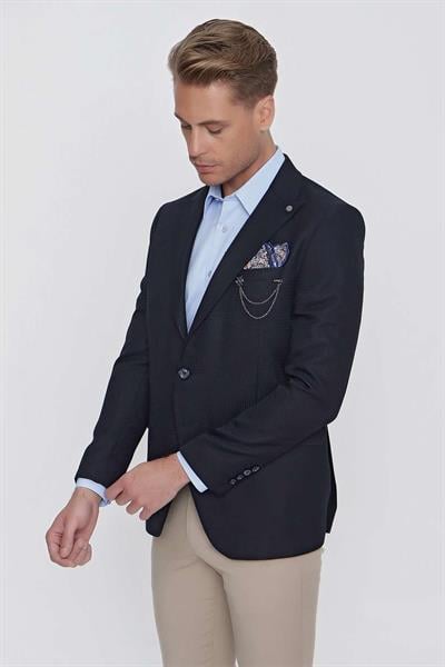 C 630 Slim Fit Lacivert Spor Ceket