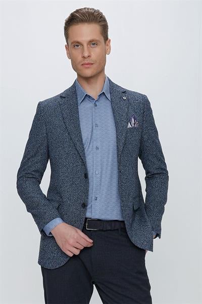 C 633 Slim Fit Lacivert Spor Ceket