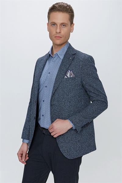 C 633 Slim Fit Lacivert Spor Ceket