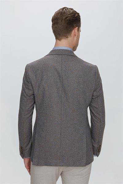 C 633 Slim Fit Tütün Spor Ceket