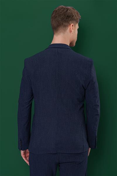 C 634 Slim Fit Lacivert Spor Ceket