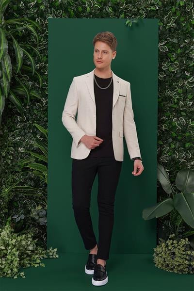 C 635 Slim Fit Kemik Spor Ceket