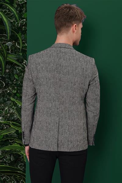 C 635 Slim Fit Siyah Spor Ceket