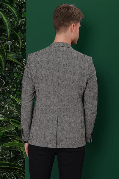 C 635 Slim Fit Siyah Spor Ceket