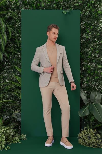 C 635 Slim Fit Vizon Spor Ceket