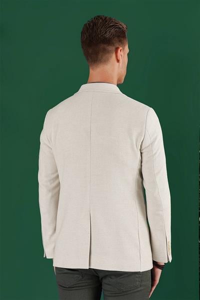 C 636 Slim Fit Taş Spor Ceket