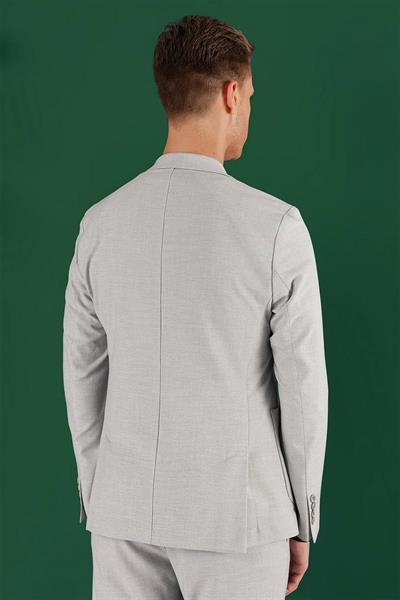 C 643 Slim Fit Gri Spor Ceket