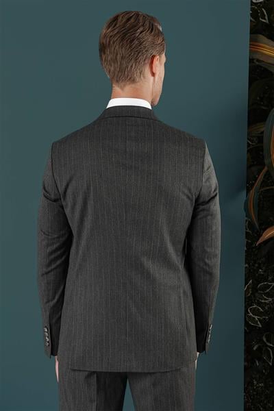 C 652 Slim Fit Füme Spor Ceket