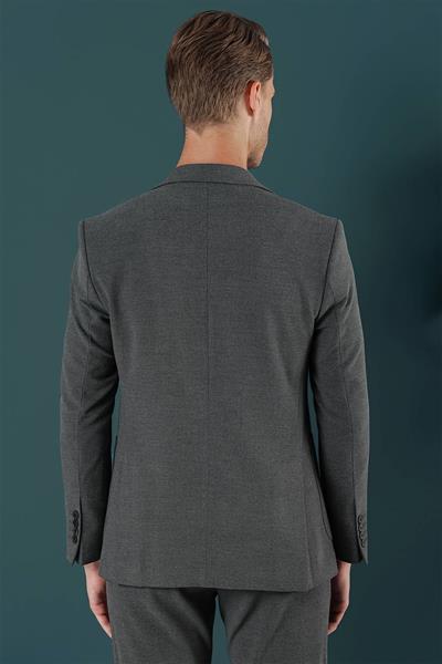 C 659 Slim Fit Antrasit Spor Ceket