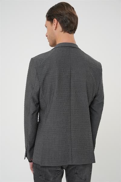 C 695 Slim Fit Antrasit Spor Ceket